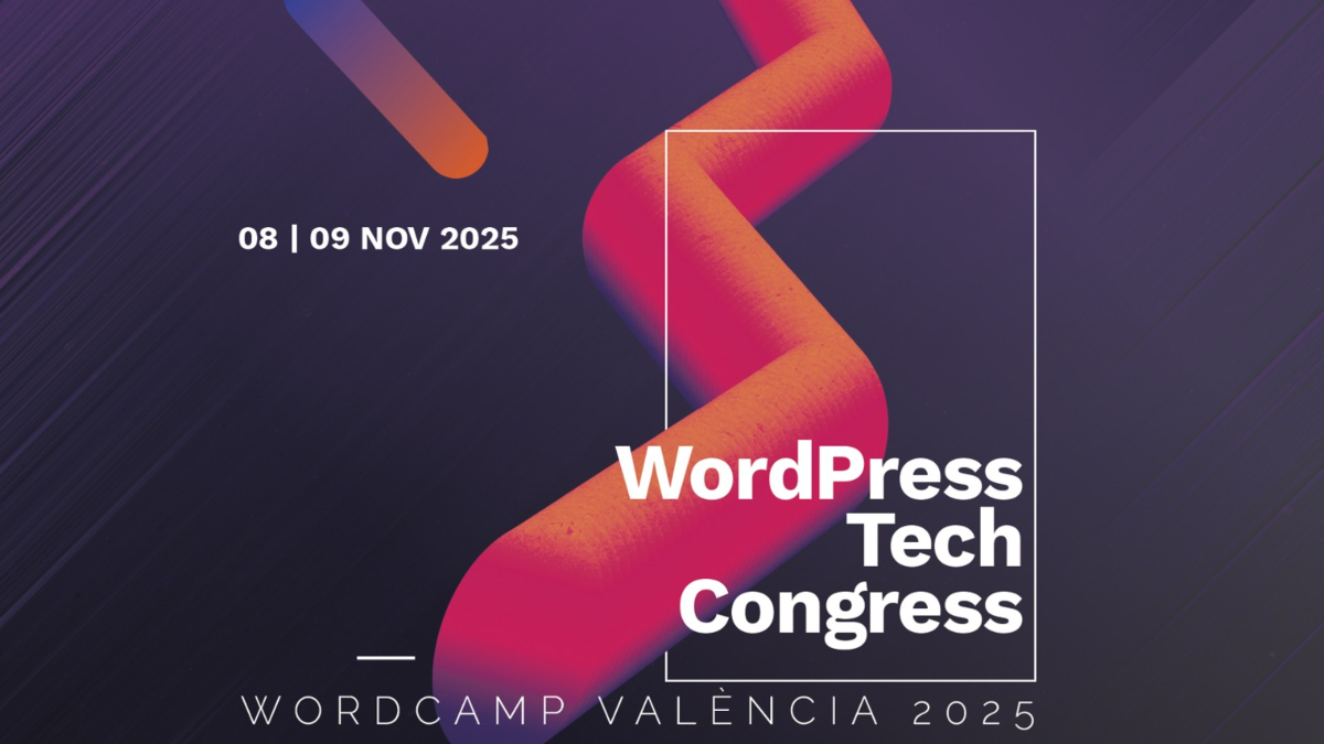 Cartel WordCamp Valencia